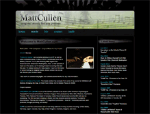 Tablet Screenshot of mattcullen.com